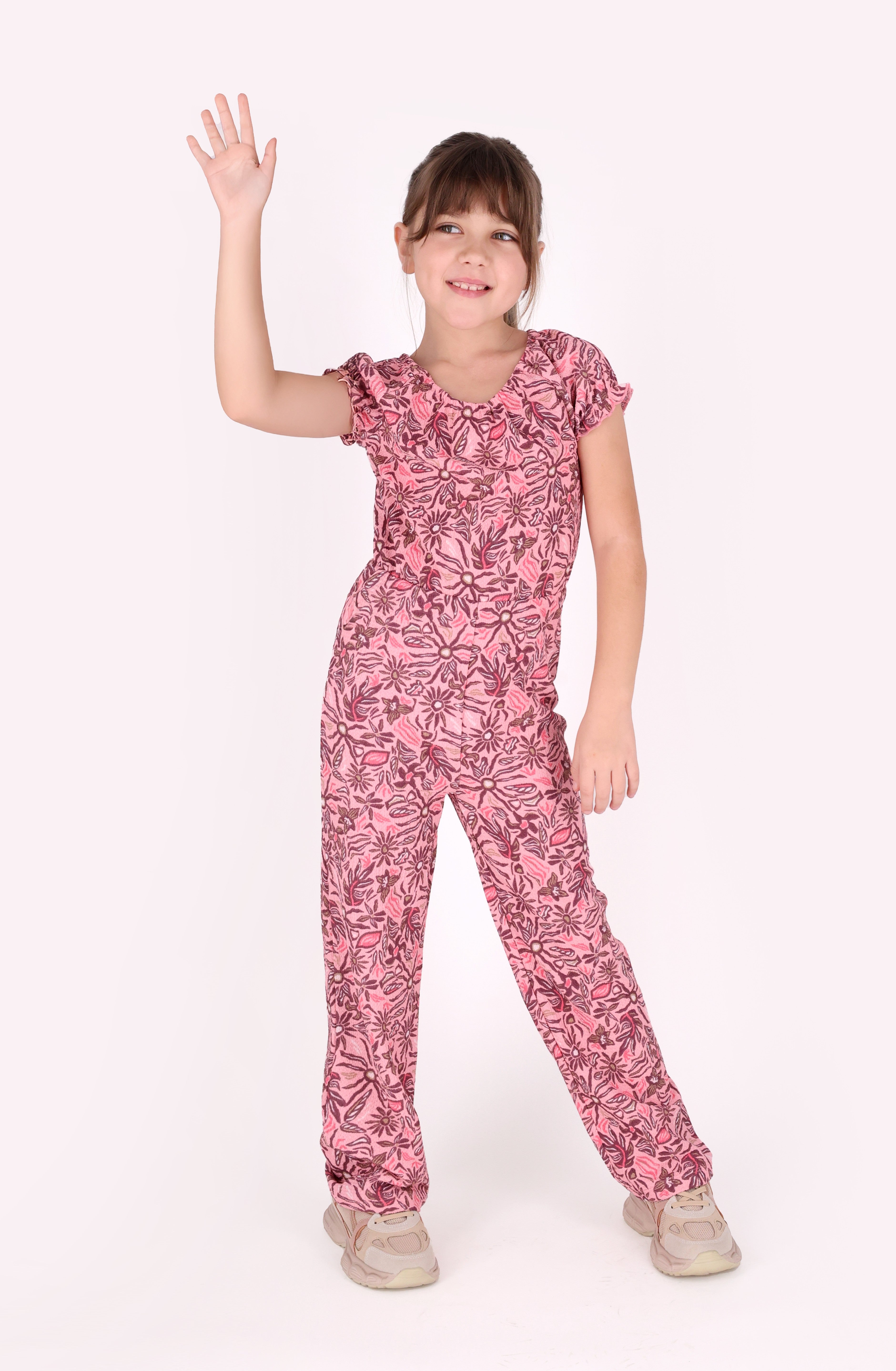 B.Nosy Polly jumpsuit bloemen