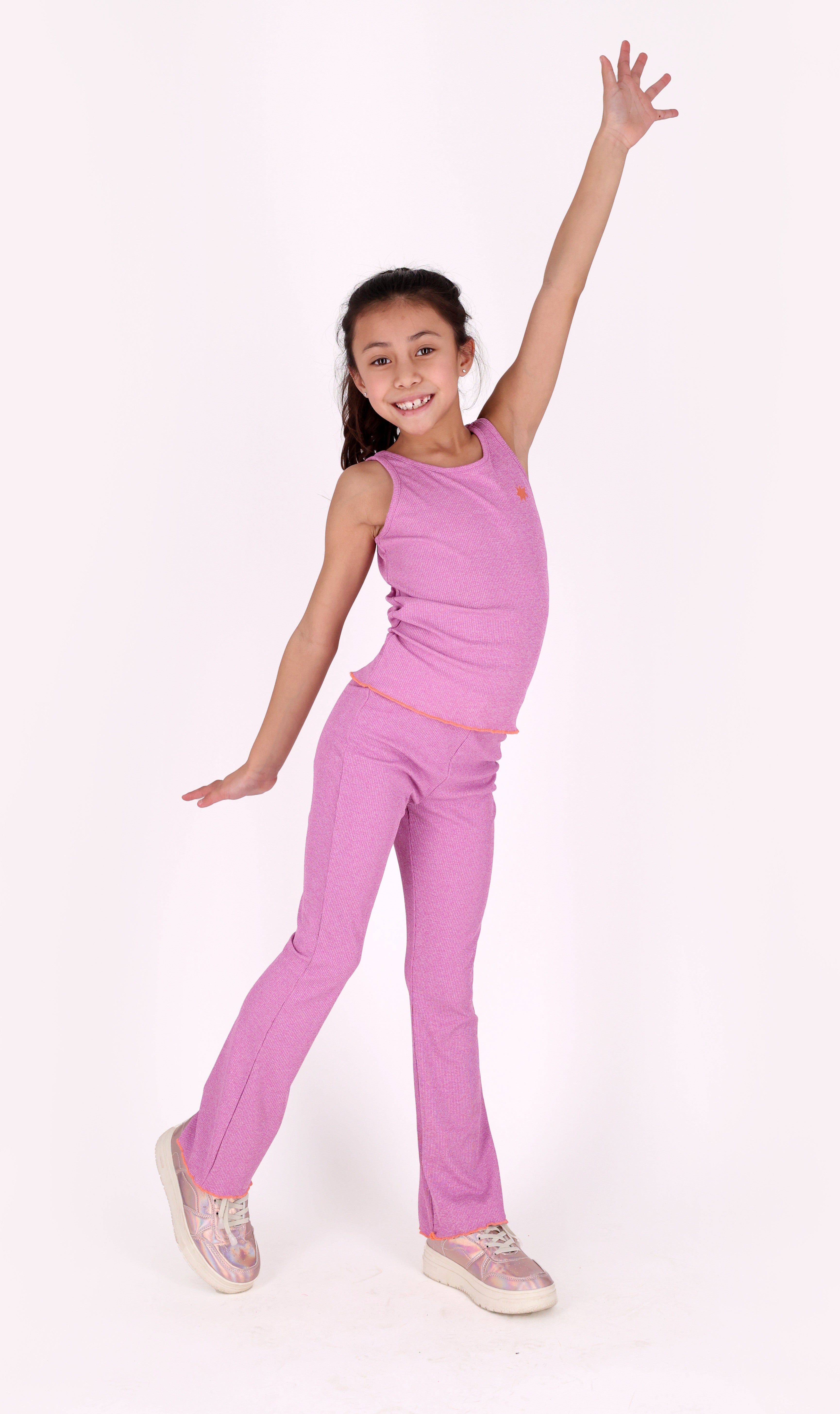 B.Nosy Pina flare pants lichtpaars