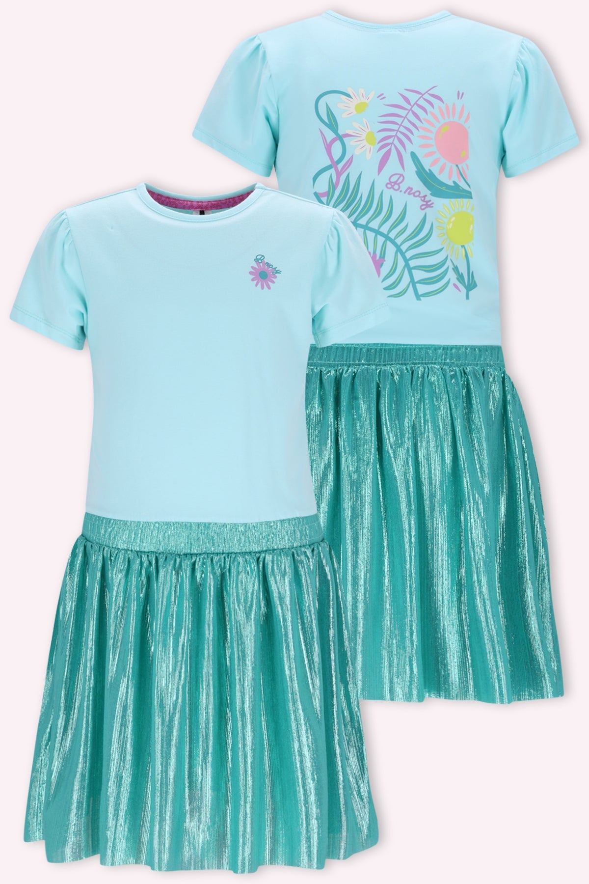 B.Nosy Daila jurk lichtblauw