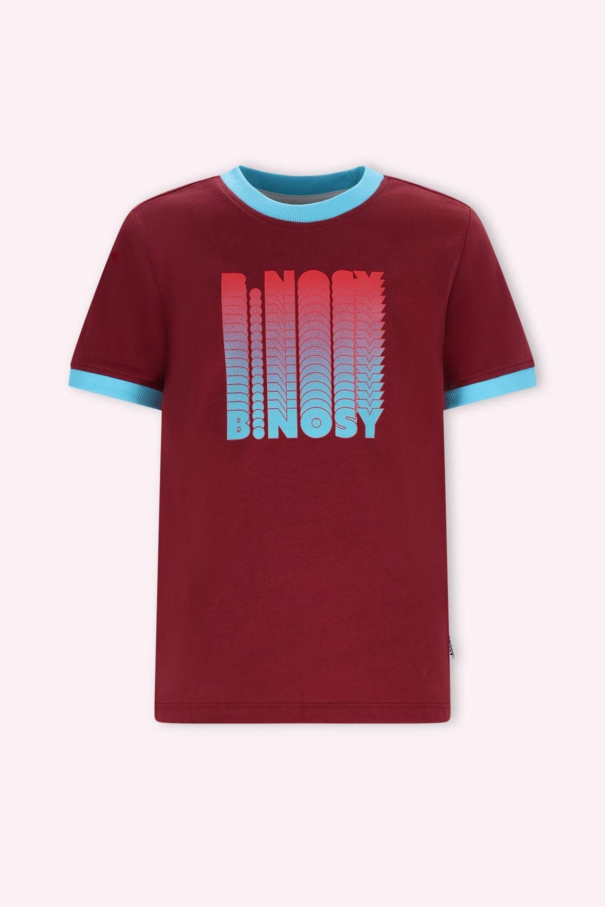 B.Nosy Timmy T-Shirt bruin splashed