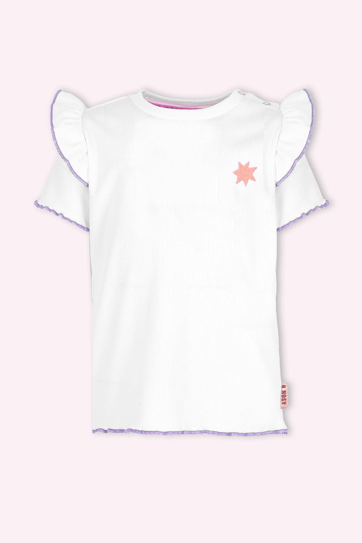 B.Nosy Tessa mini T-shirt wit