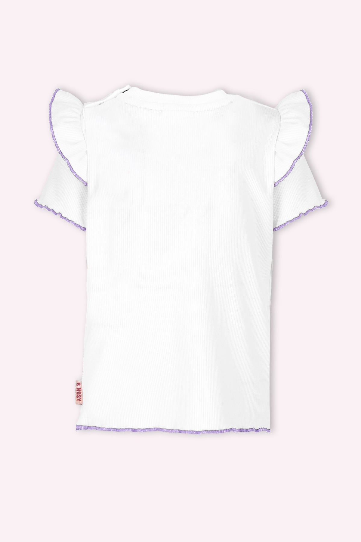 B.Nosy Tessa mini T-shirt wit