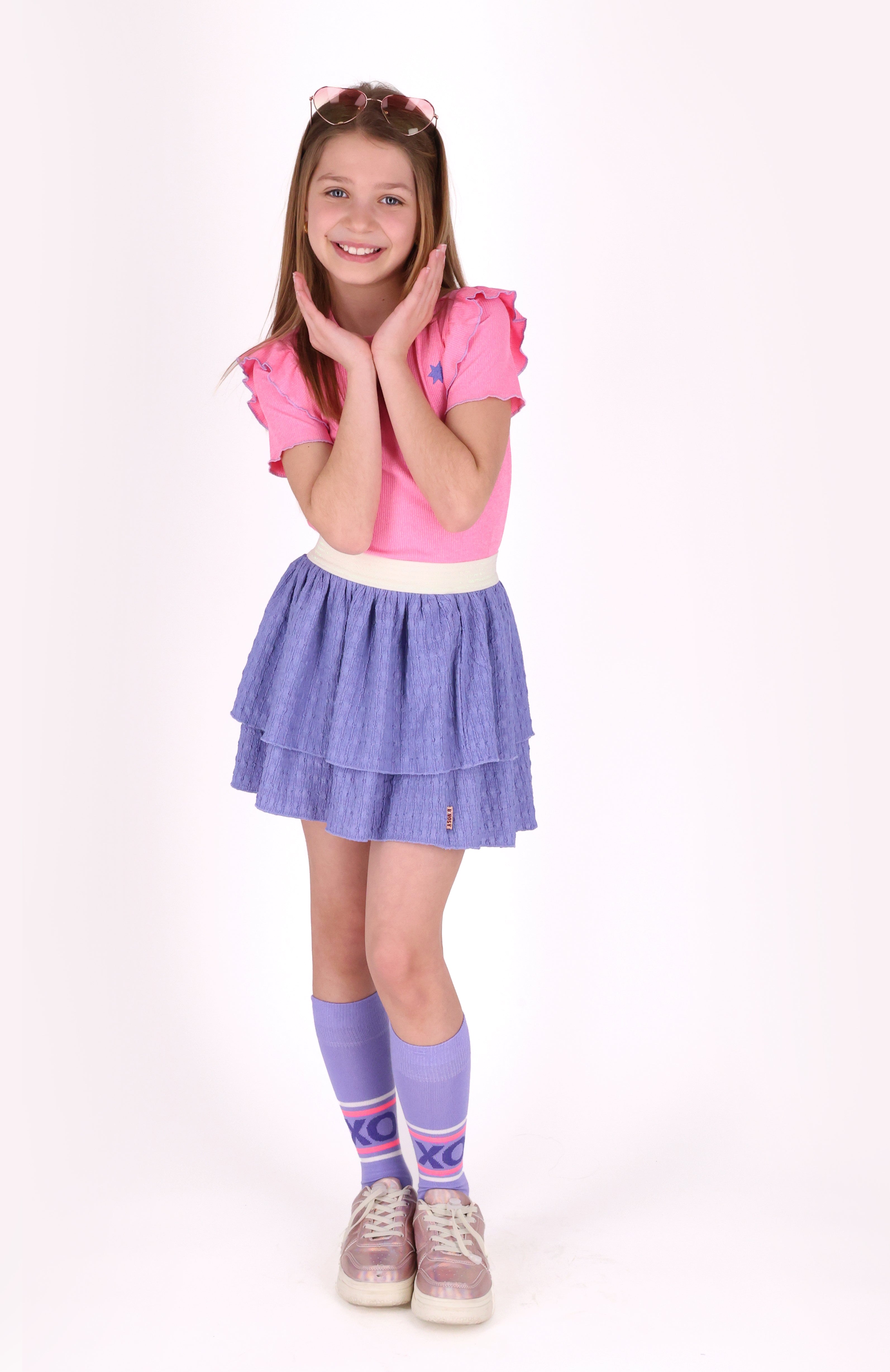 B.Nosy Missy sokken Deep periwinkle