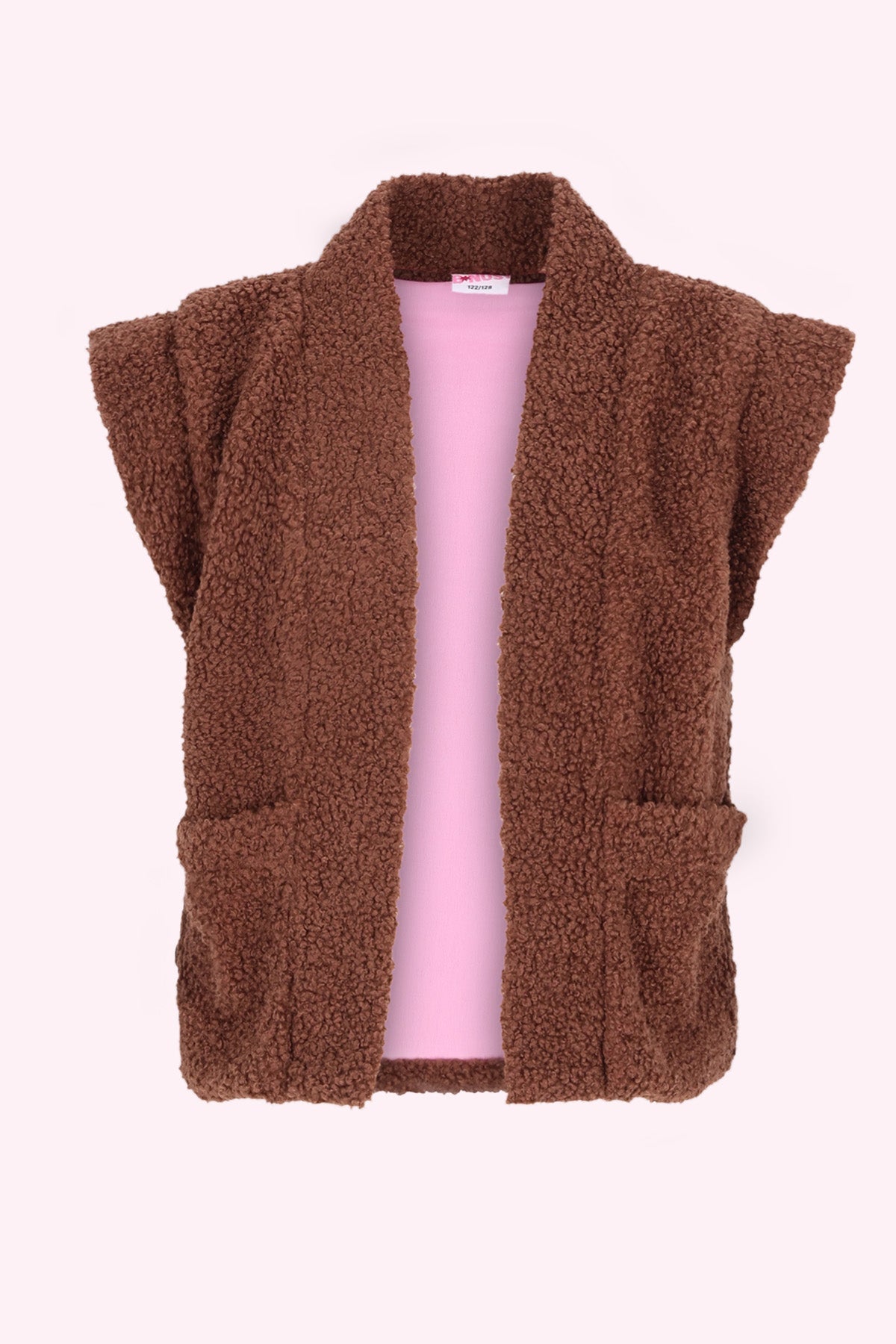 B.Nosy Georgie Teddy Gilet Bruin