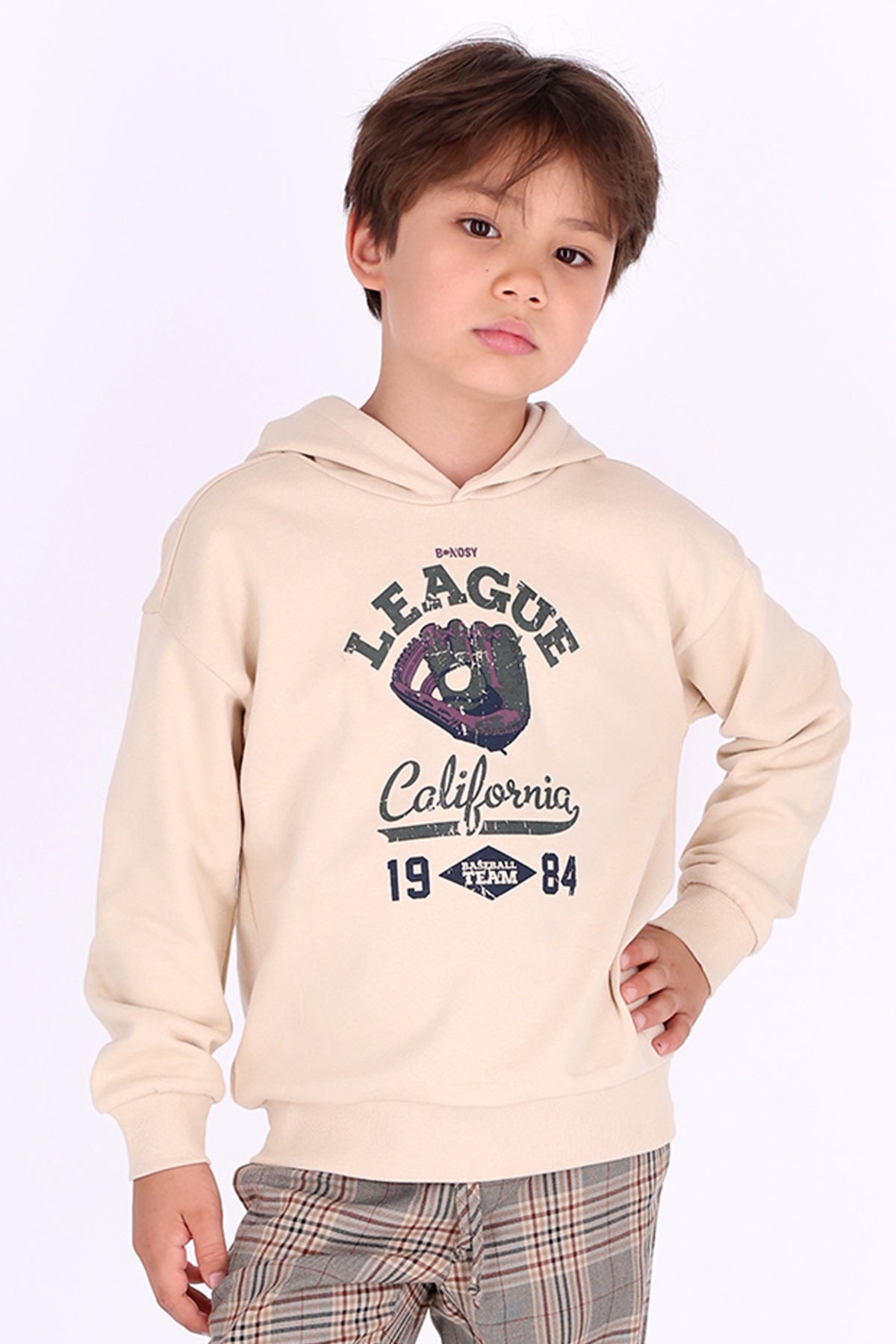 B.Nosy Sep Hoodie Beige
