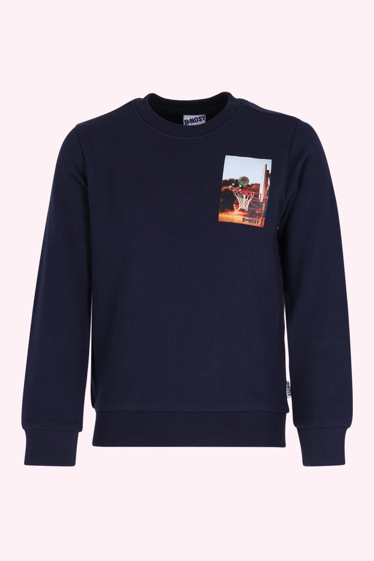 B.Nosy Trevor Lange Mouwen Shirt Donkerblauw