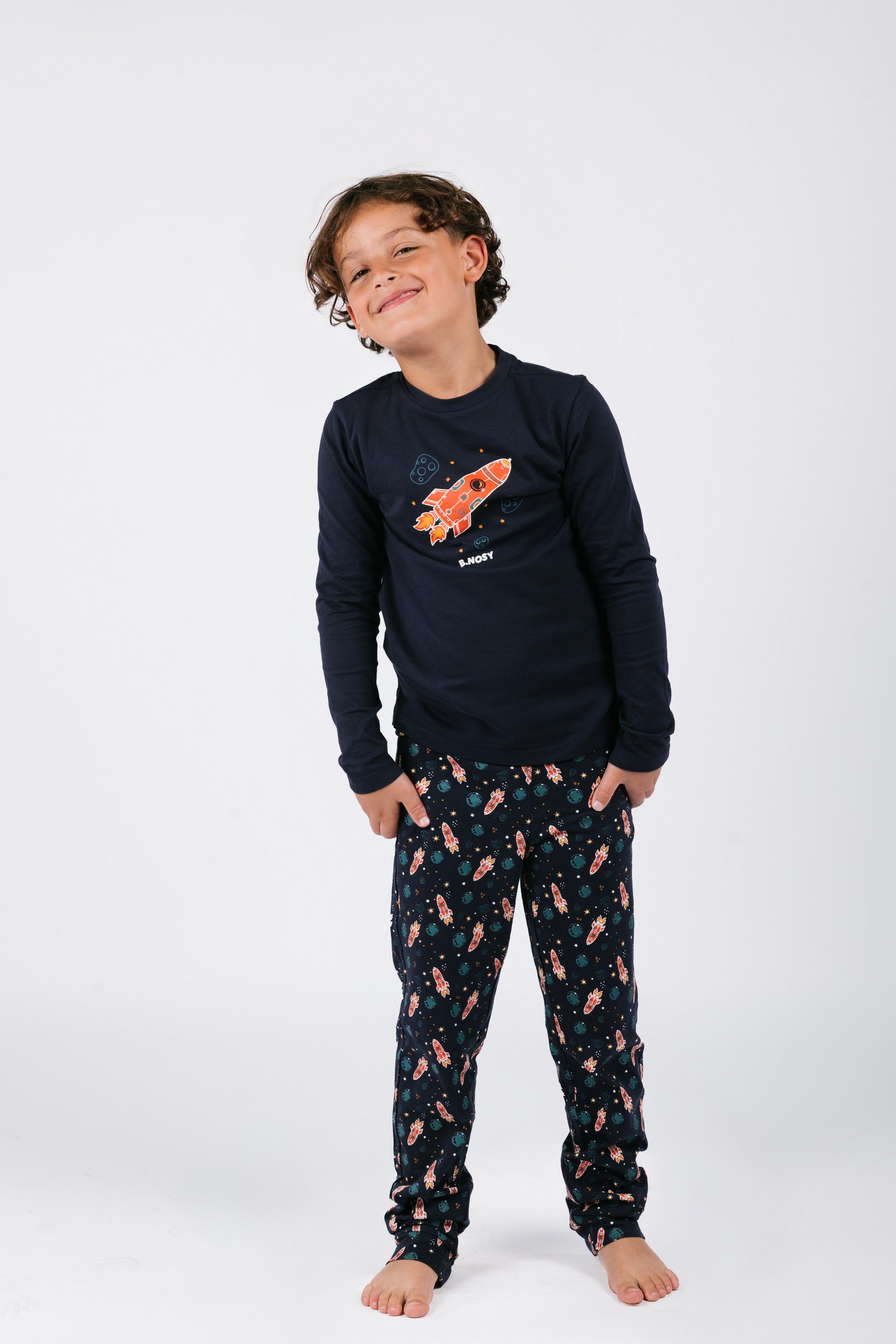 Zack B.Nosy boys pyjama Navy