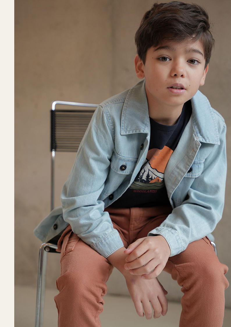 Like Flo T-shirt Evan Navy