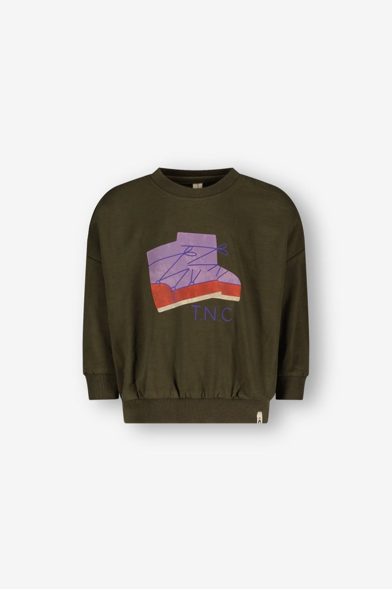 Aiden Baby Sweater Groen - The New Chapter Store