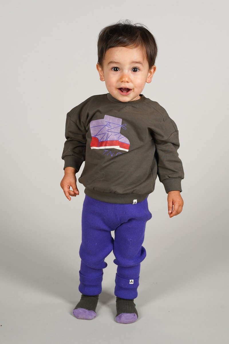 Aiden Baby Sweater Groen - The New Chapter Store