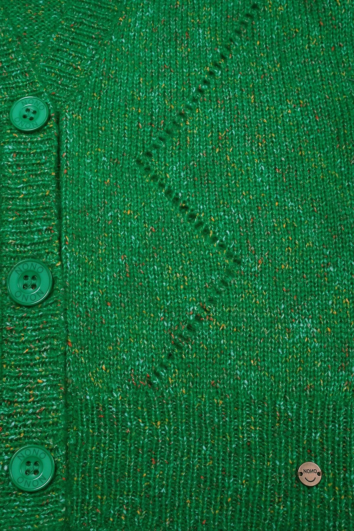 Aloha Gebreid Melange Garen Vest - NoNo Kidswear