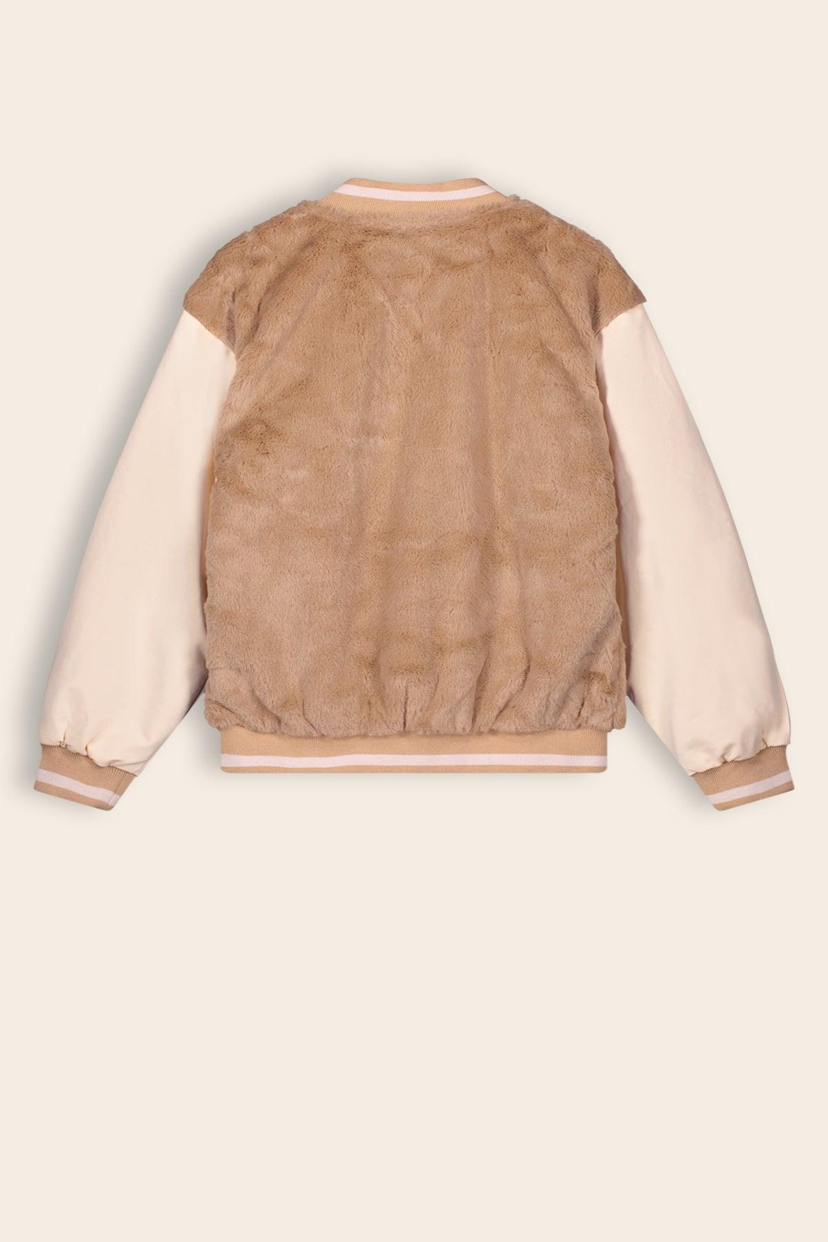 Arsy College Jasje met Bont - NoNo Kidswear