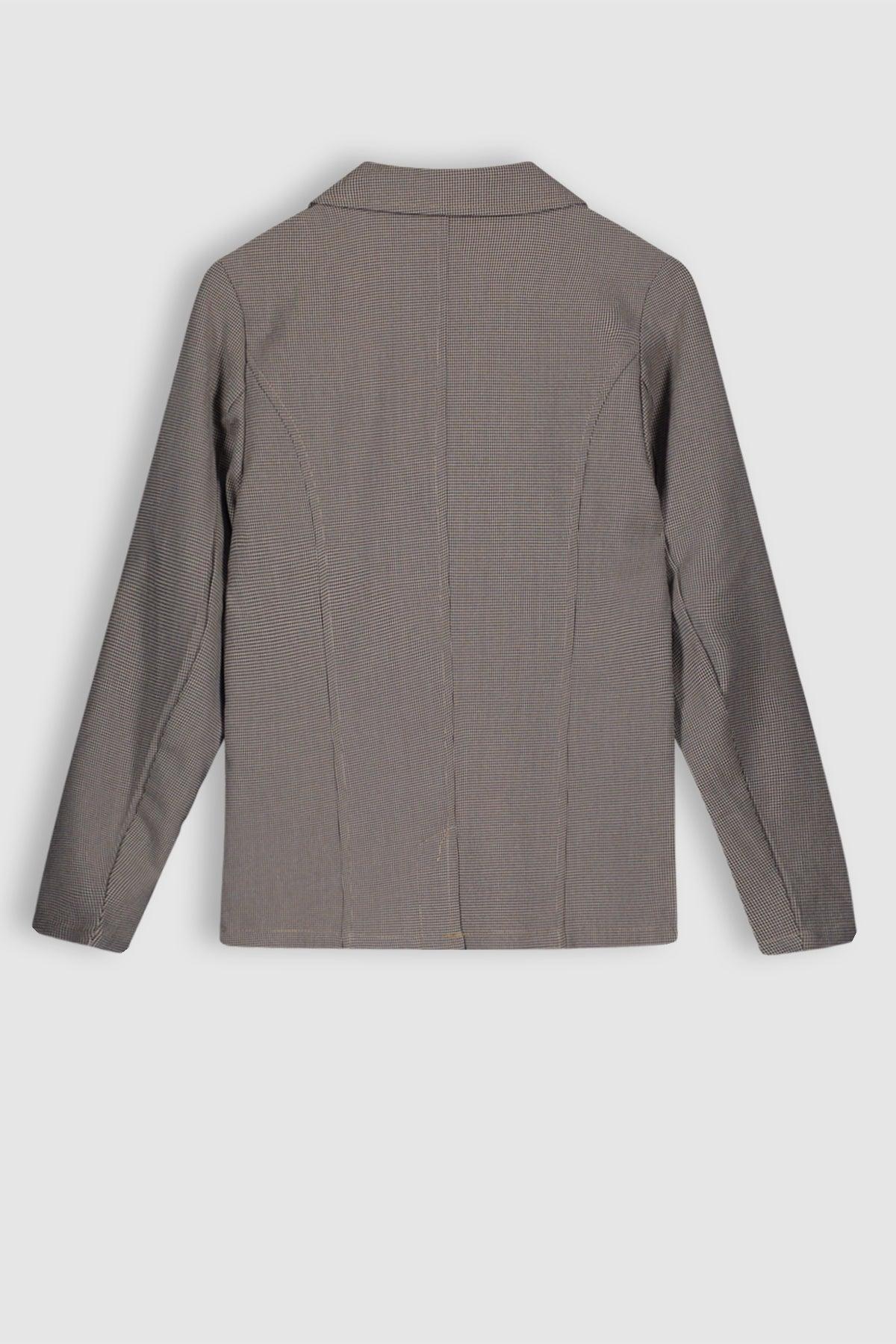 Belia Pied de Poule Colbert - NoNo Kidswear