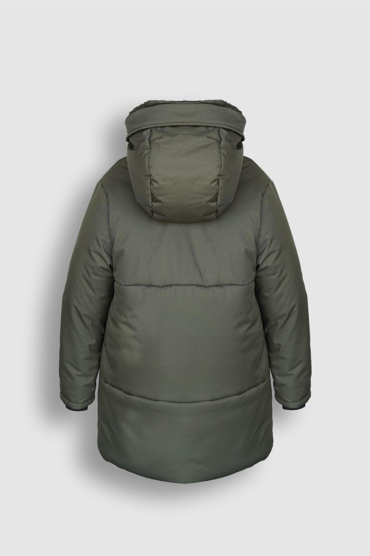 Belvina lange winterjas met capuchon - NoNo Kidswear