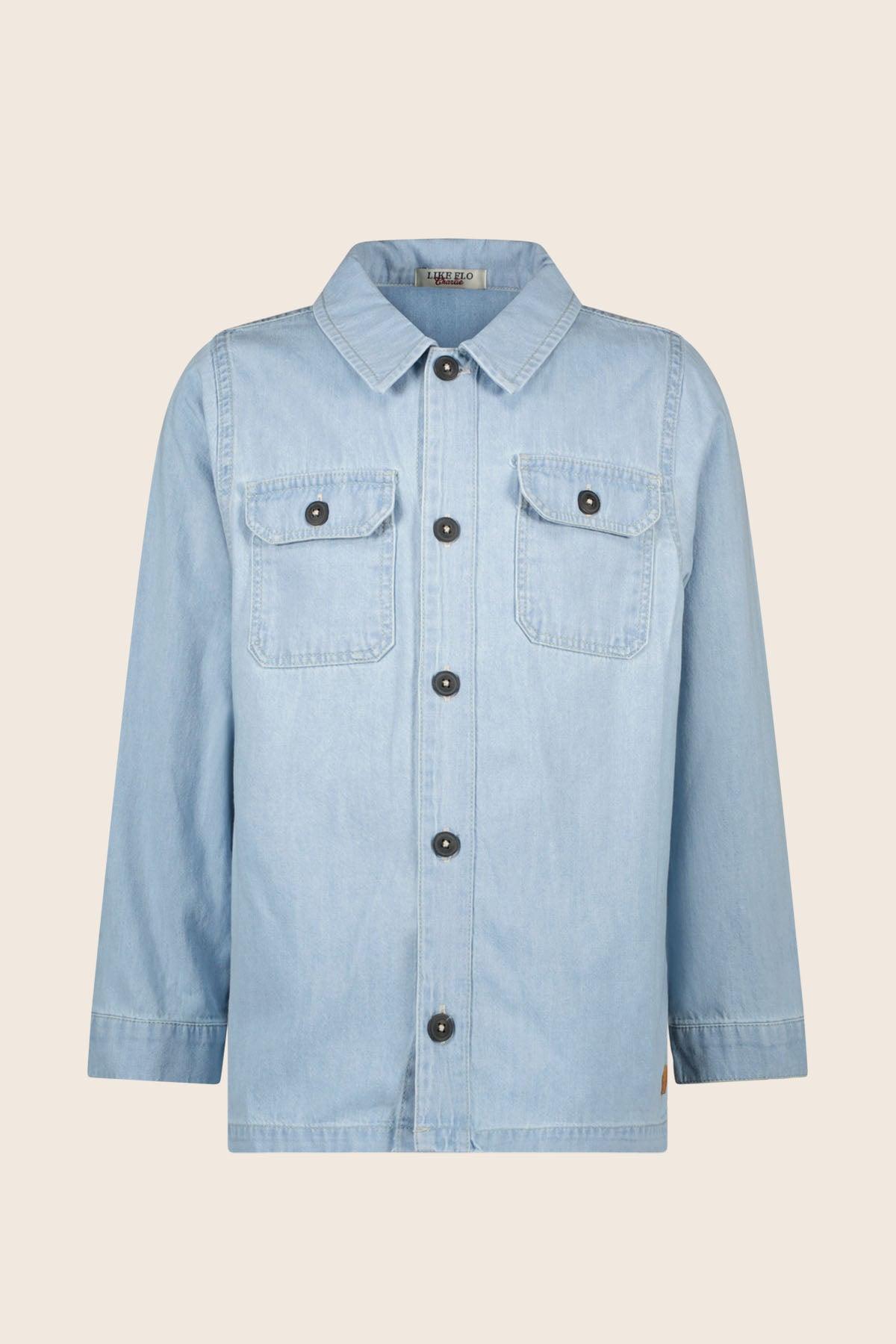 LikeFLO Boys Blouse Change Light Denim - LikeFlo