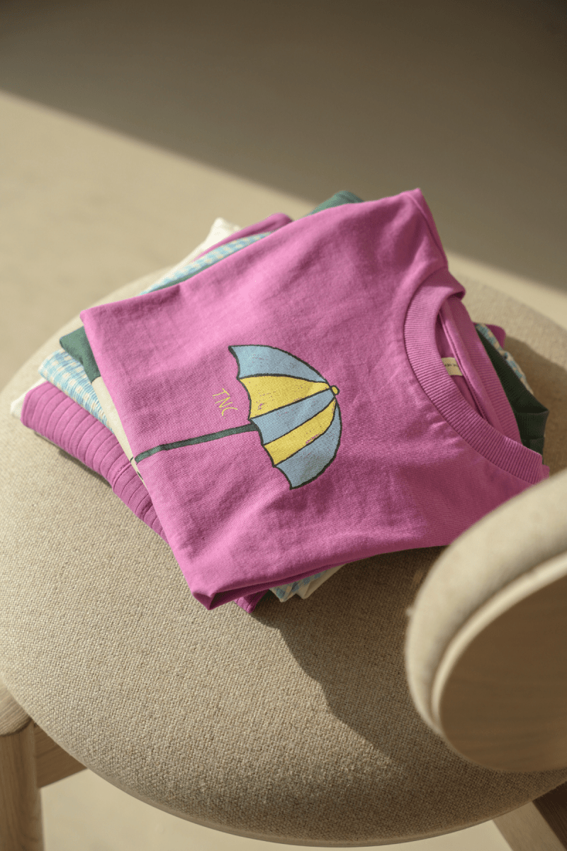 Bo T-shirt roze vacances - The New Chapter Store