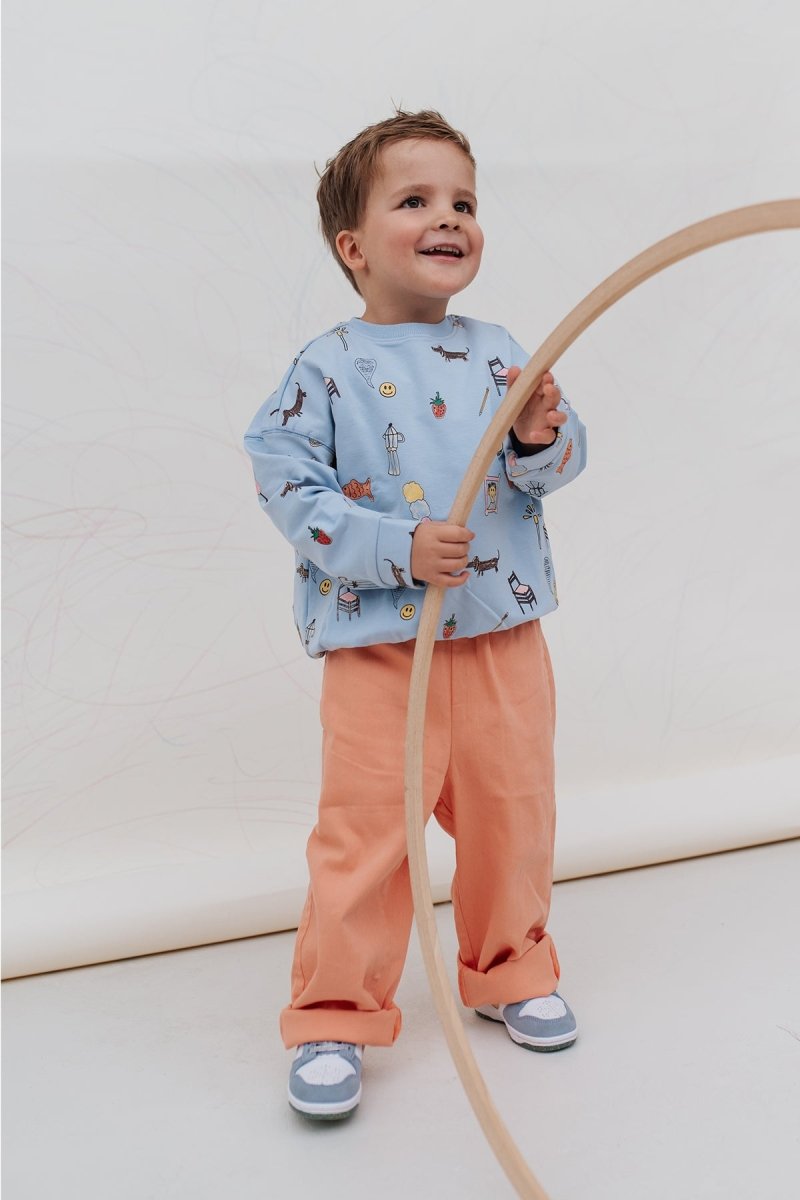 Bobbie Sweater Blauw - The New Chapter Store