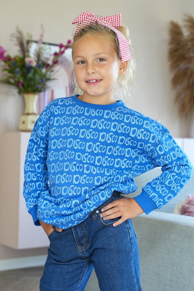 Bobbie Sweater Disco Blauw - The New Chapter Store
