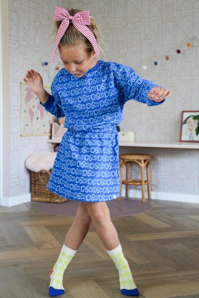 Bobbie Sweater Disco Blauw - The New Chapter Store