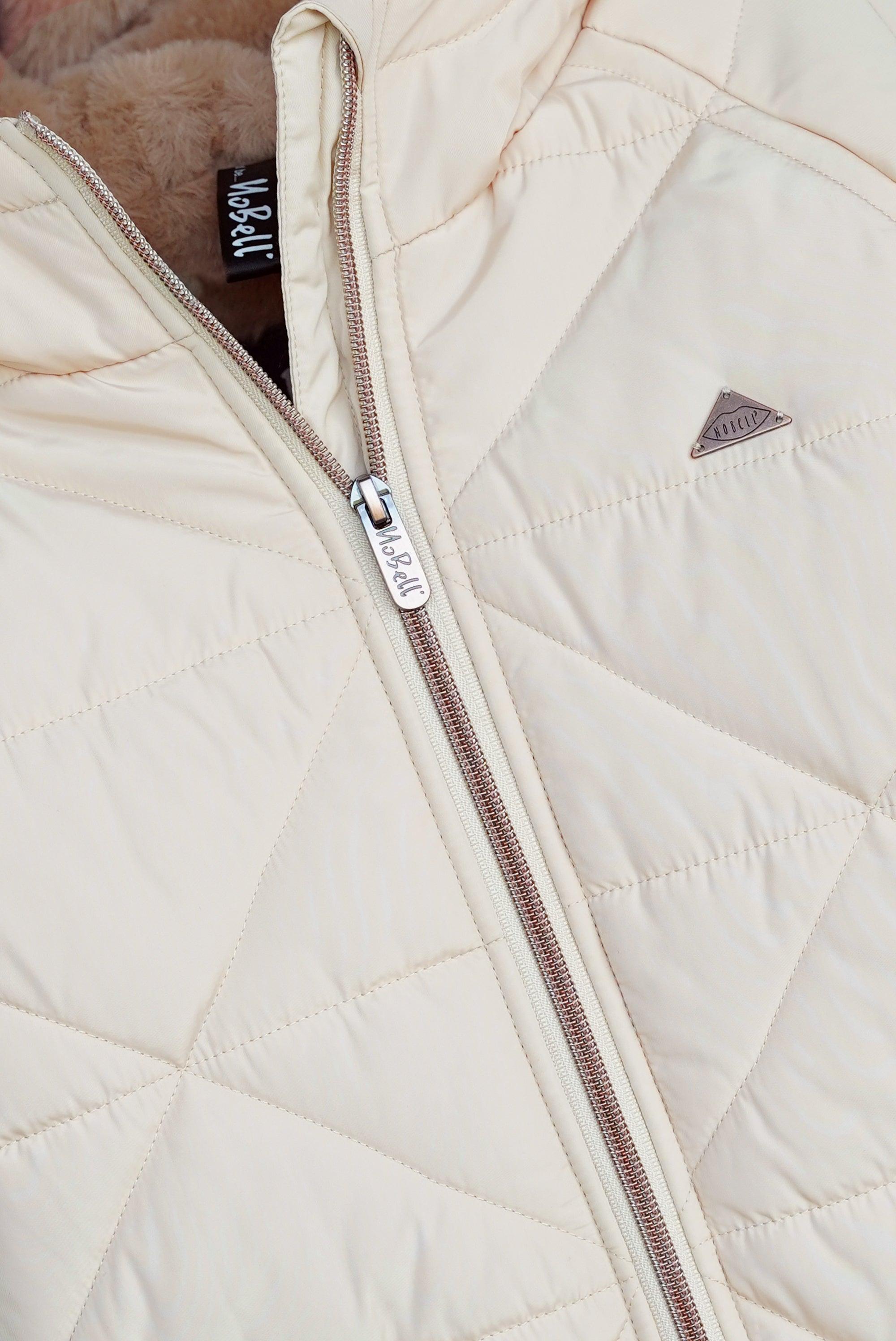 Buffer korte gestepte winterjas met capuchon - NoNo Kidswear