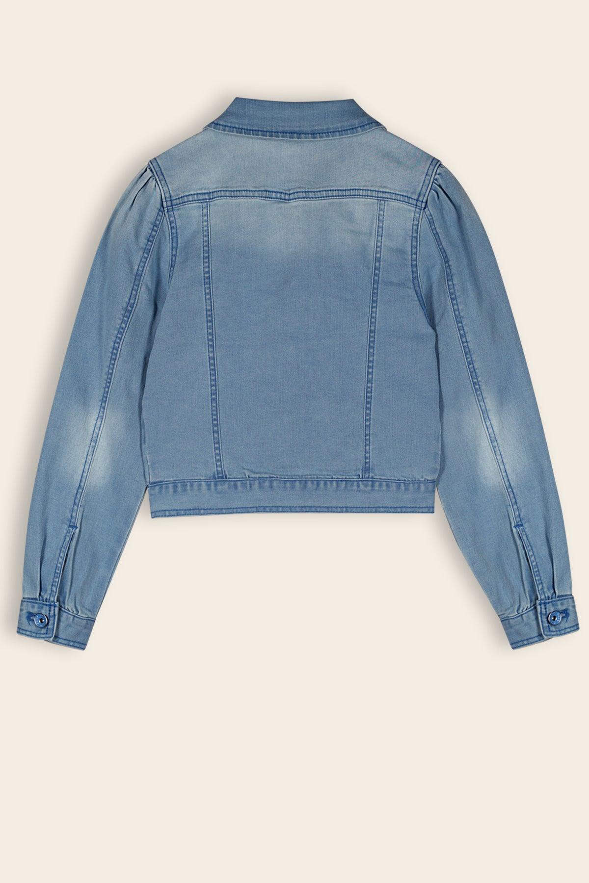 Dove Denim Jasje Blauw - NoNo Kidswear