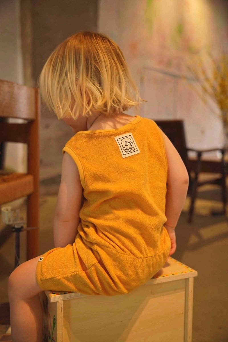 Ezra jumpsuit yellow - The New Chapter Store
