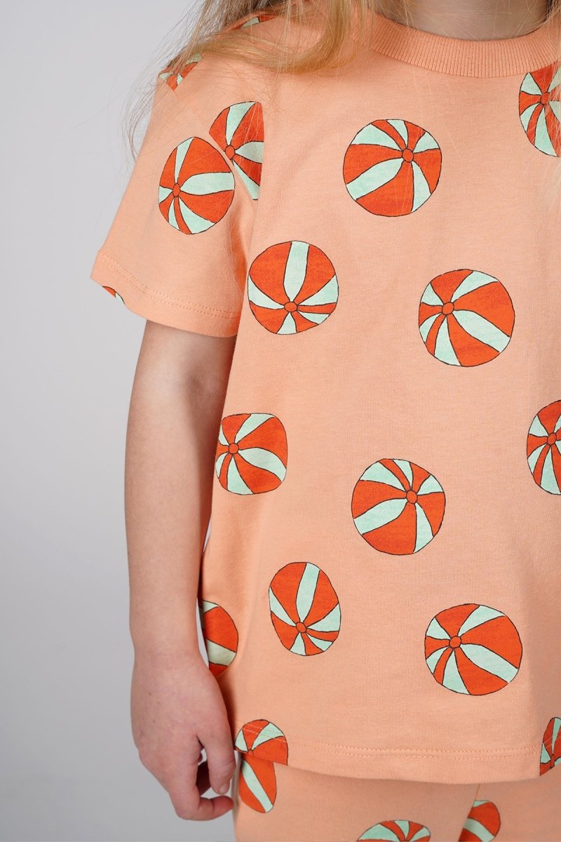 Ezra T-shirt oranje Dancing - The New Chapter Store