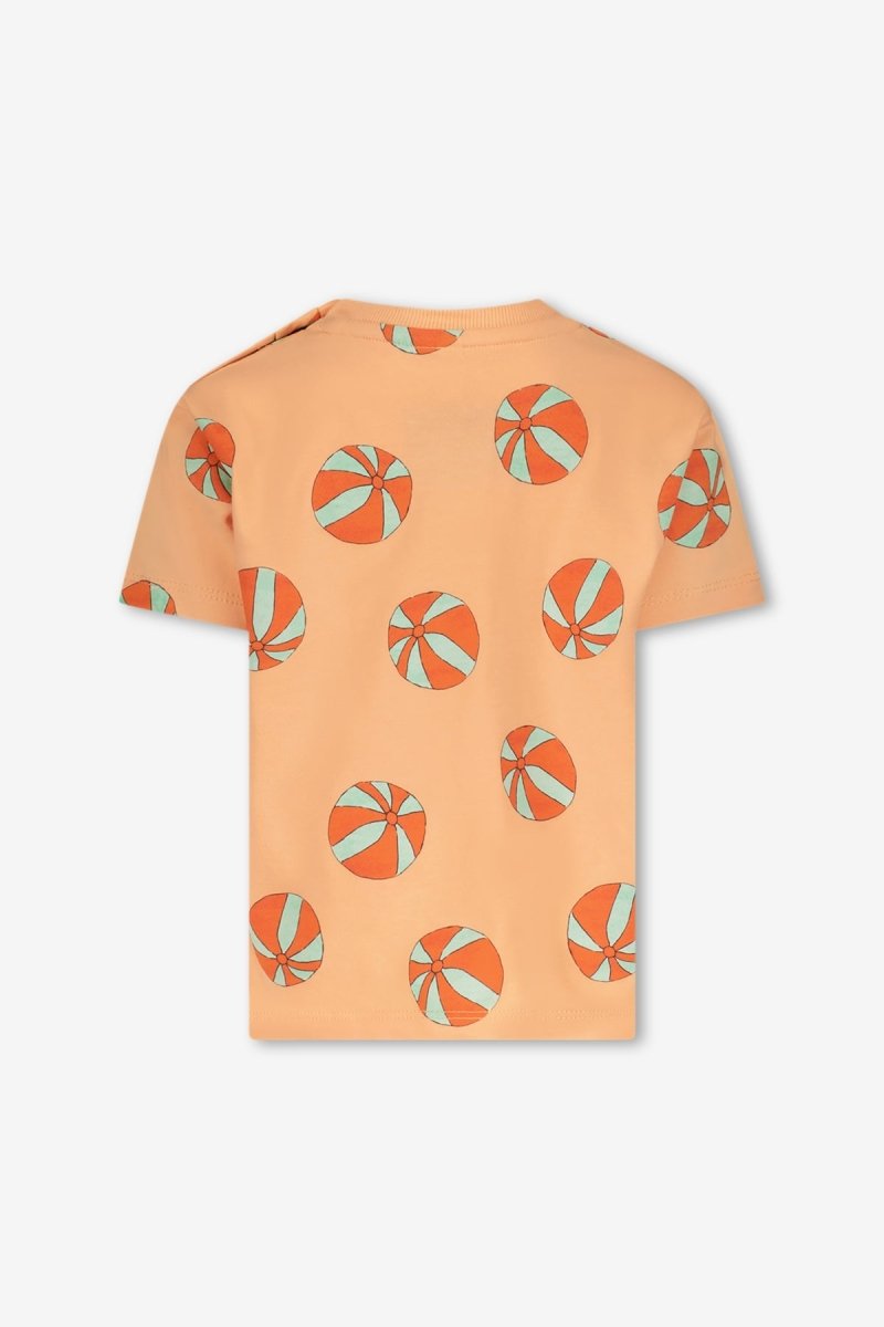 Ezra T-shirt oranje Dancing - The New Chapter Store