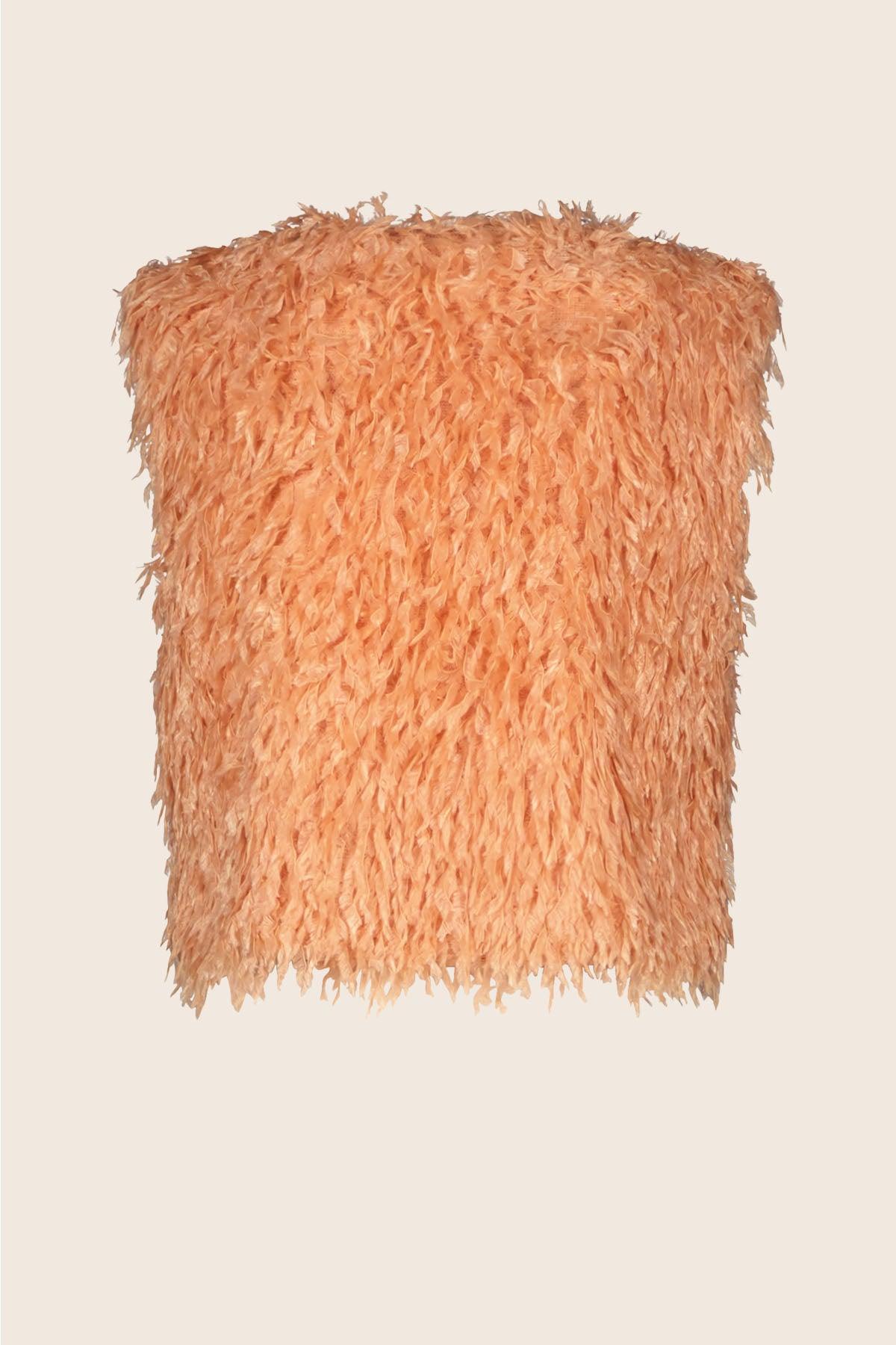 LikeFLO Gilet Darcy Brique - LikeFlo