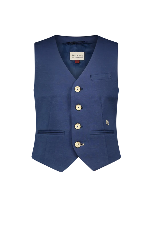 Red&Blu Gabriel Gilet comfort indigo Jersey