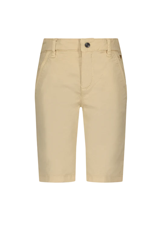 Red&Blu Tim twill bermuda zand