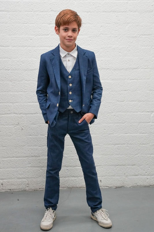 Red&Blu Pedro pantalon stone blue