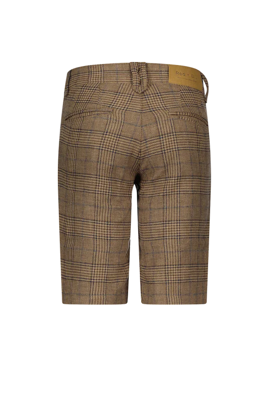 Red&Blu Stijn Bermuda Chestnut Blue Check