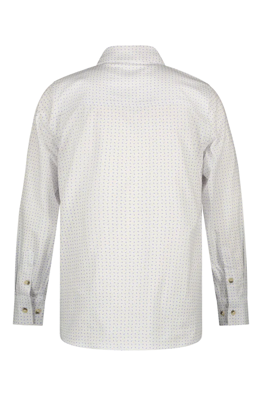 Red&Blu Oliver overhemd fun blauw ao print