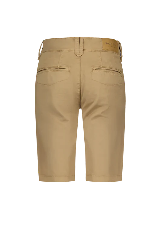 Red&Blu Tim twill bermuda beige