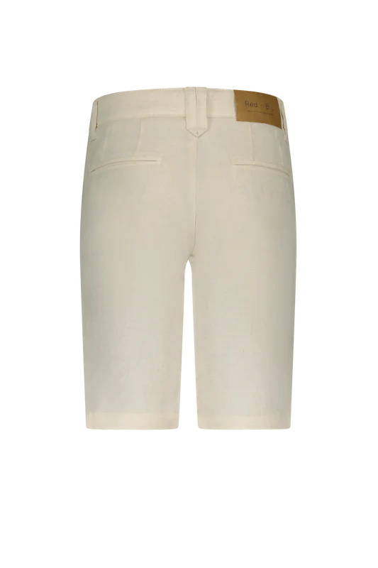 Red&Blu Sep Bermuda natural linen