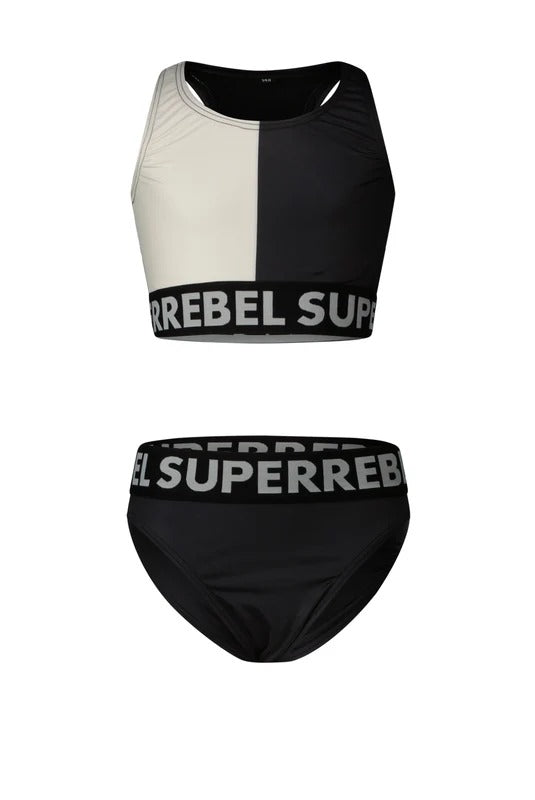 SuperRebel Carmel Black/Whte