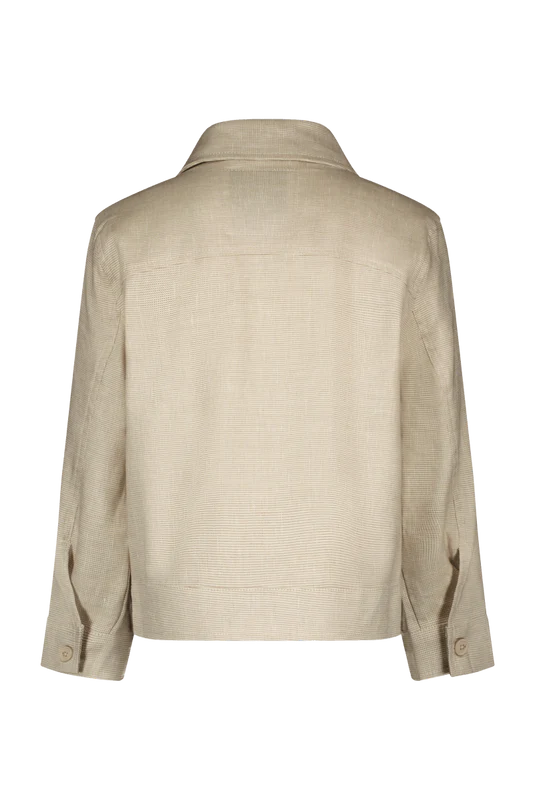 Red+Blu Job jacket gemeleerd zand