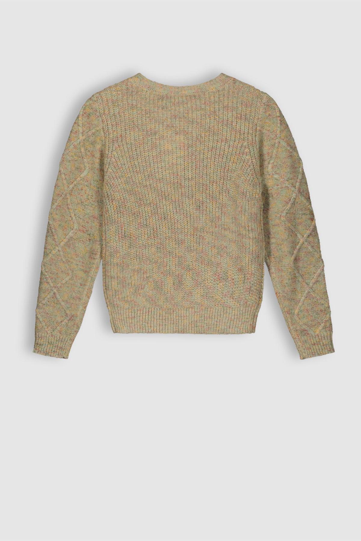 Keson Melange Garen Gebreide Trui - NoNo Kidswear