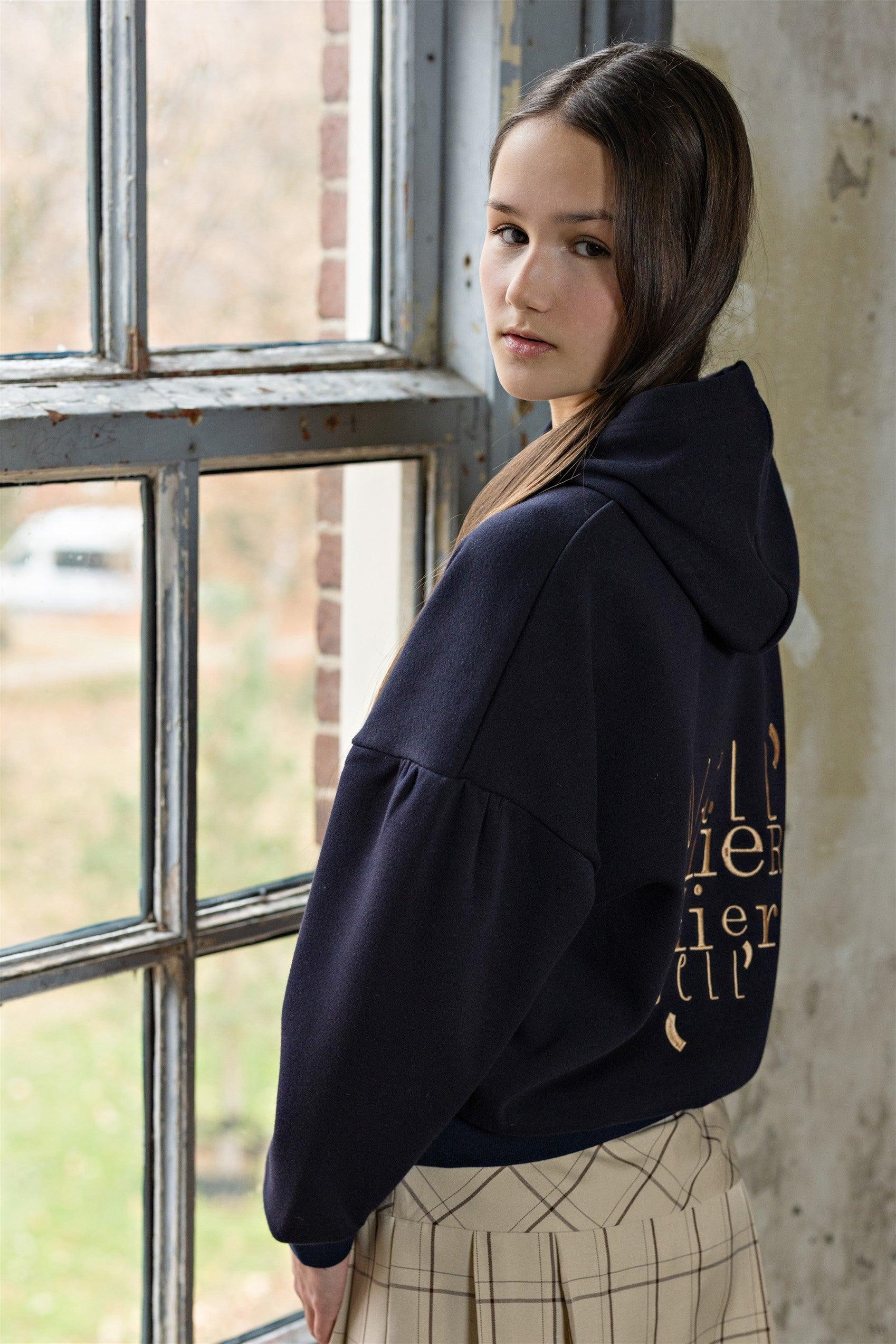 King Furry Hooded Sweater - NoNo Kidswear