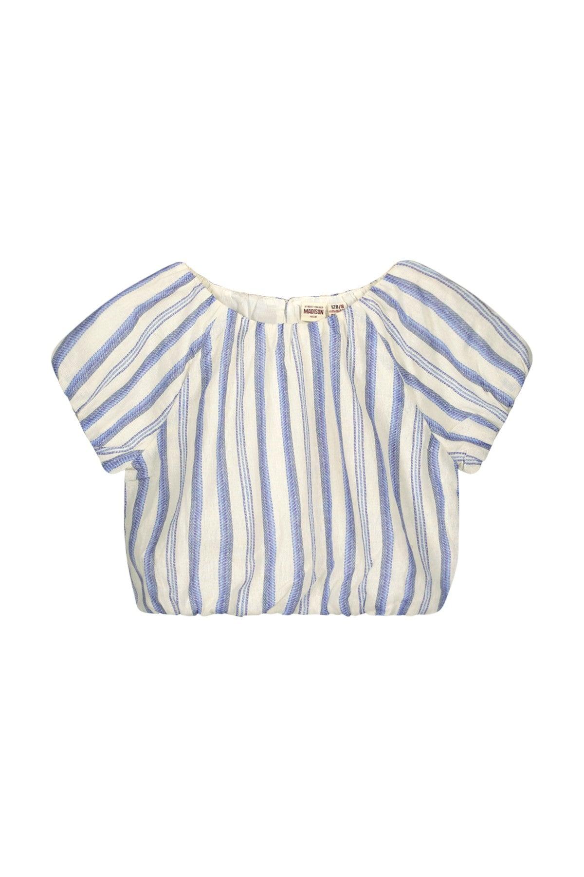 Teen Collab Luna Puffy Cropped Top Mia - LikeFlo