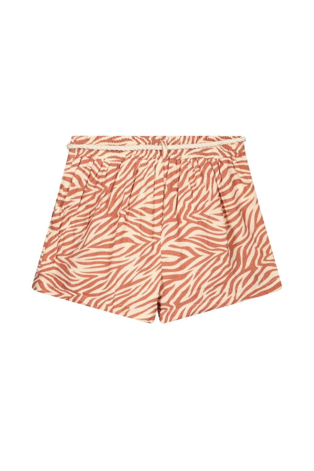 Teen Collab Luna Woven Shorts Lima Tea Rose - LikeFlo