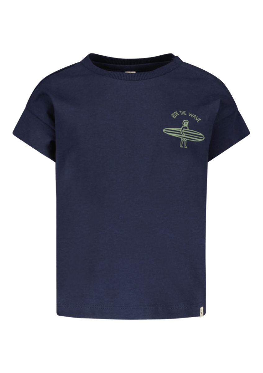 Manu t-shirt blue - The New Chapter Store