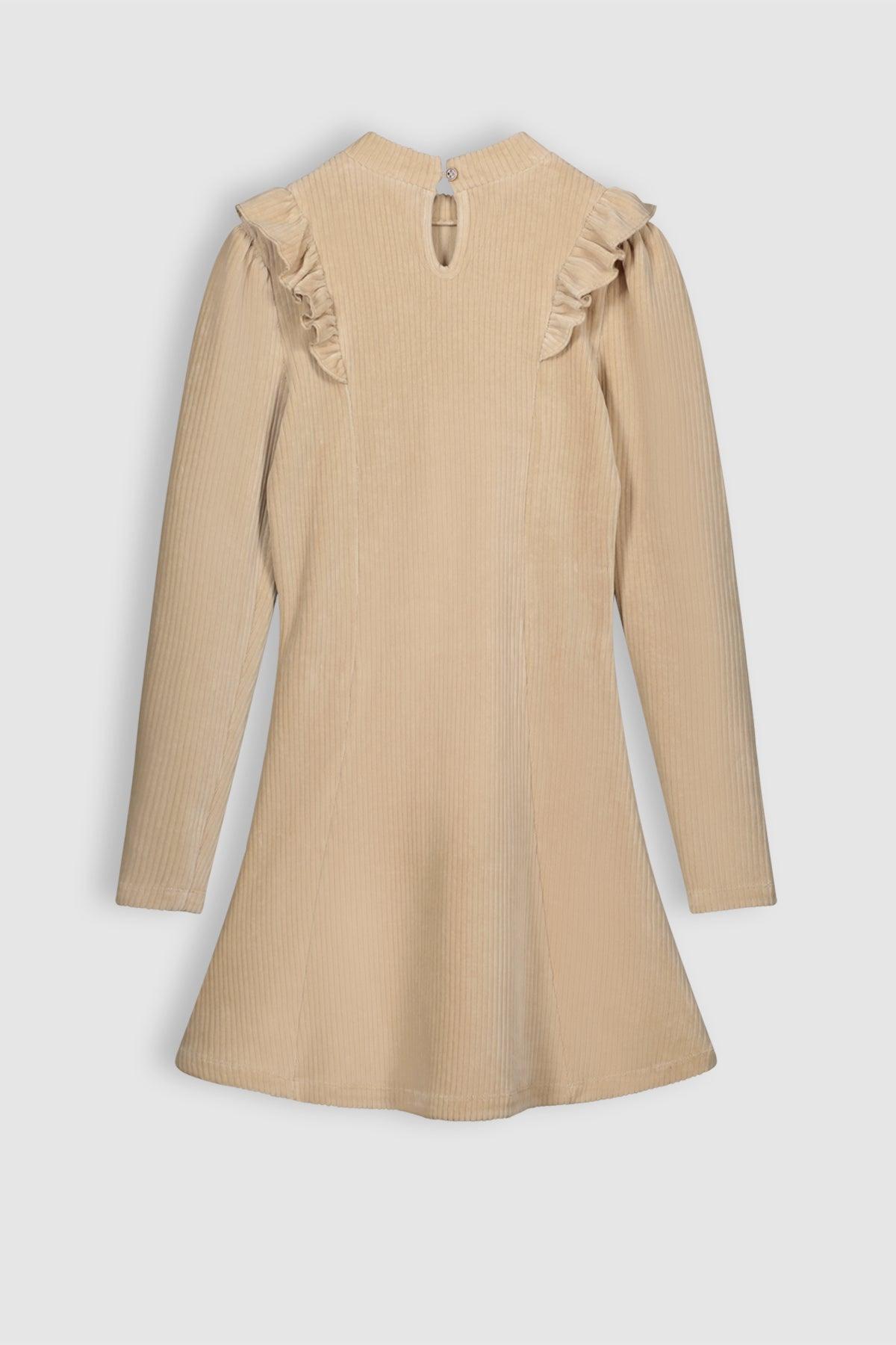 Max Velvet Rib Jersey Skater Jurk - NoNo Kidswear