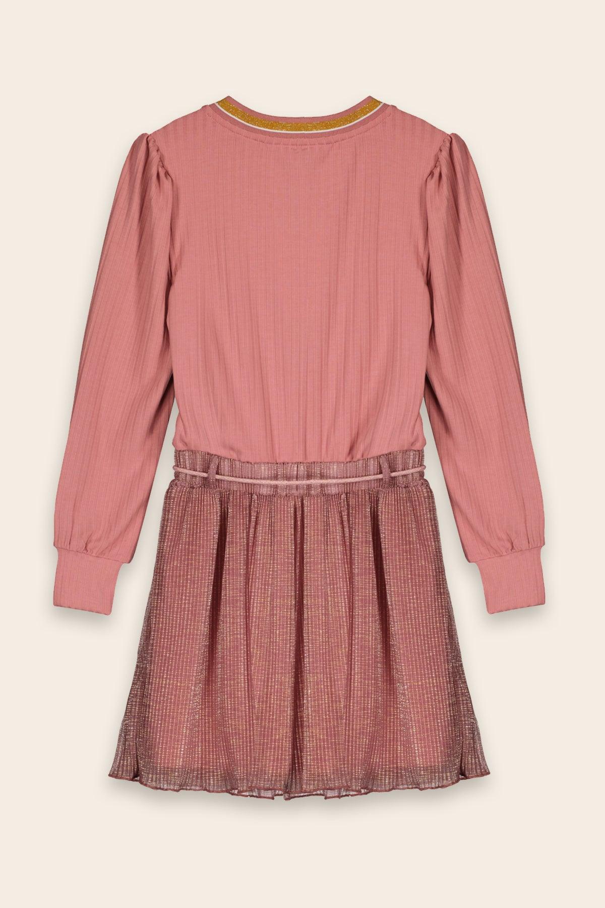 Merle Combi Jurk Crincle Voile Rok - NoNo Kidswear