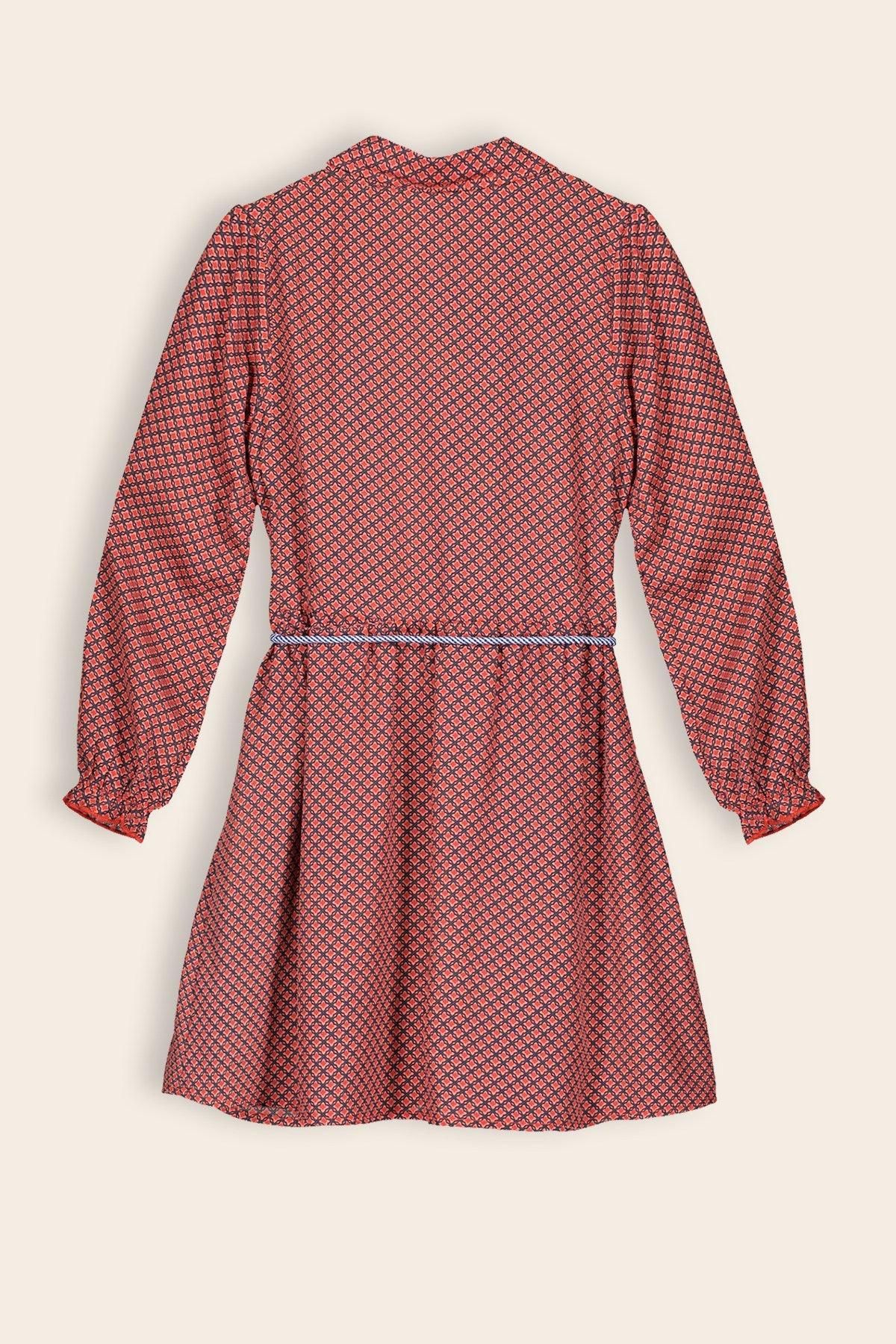 Mikky Jurk met Overhemd Kraag - NoNo Kidswear