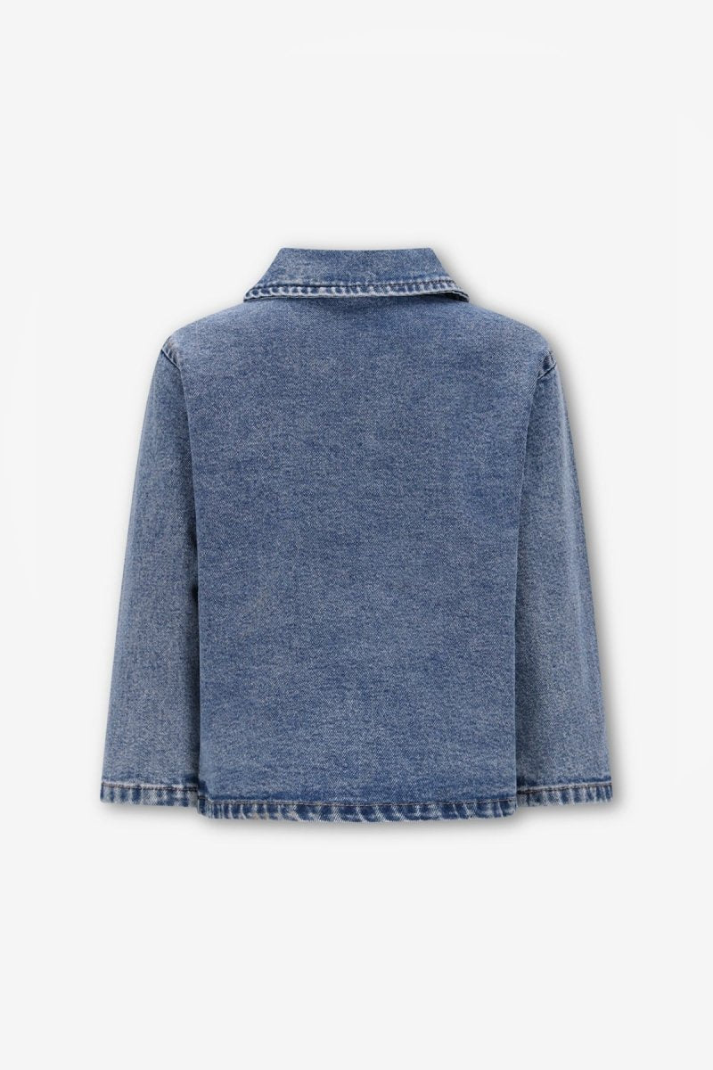 Noï The New Chapter denim jacket pink - The New Chapter Store