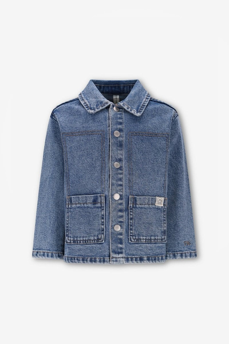 Noï The New Chapter denim jacket pink - The New Chapter Store