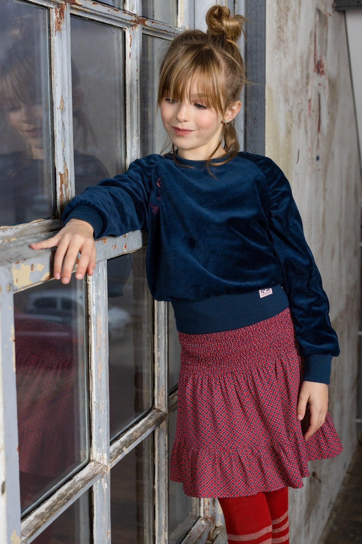 Noor Rok met Tegeltjes Print - NoNo Kidswear