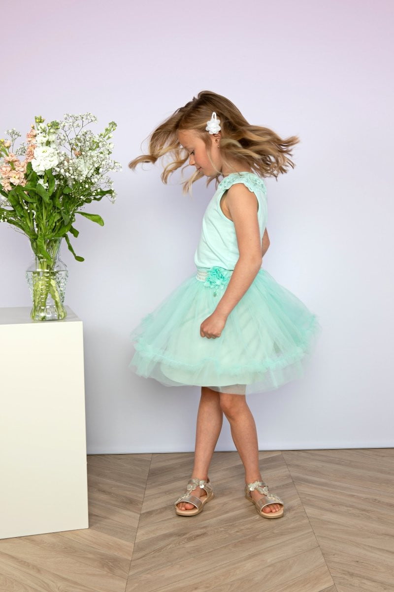 NOOSHY butterfly lace T-shirt - Le Chic Fashion